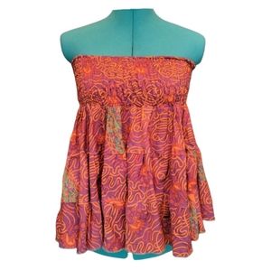 Silk Boho Top